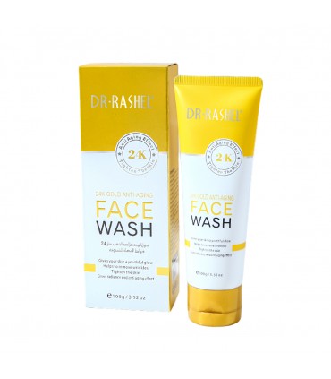 فیس واش ضد پیری طلای ۲۴ عیار دکتر راشل