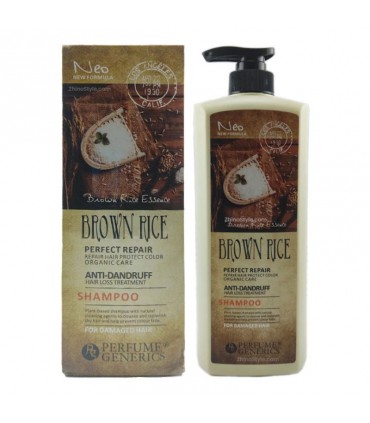 شامپو برنج قهوه ایی نئو