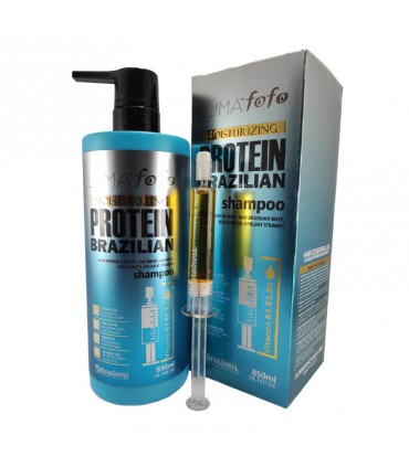 شامپو پروتئین لوما فوفو آبی