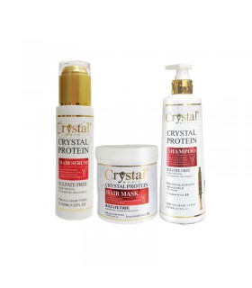 پک شامپو، ماسک و سرم مو پروتئین کریستال