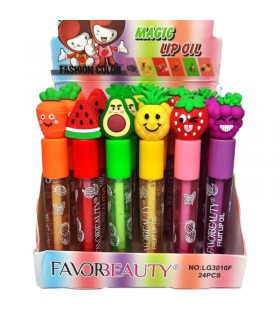 برق لب و رژلب حرارتی میوه ای عروسکی فاوور بیوتی