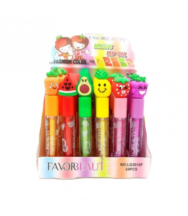 برق لب و رژلب حرارتی میوه ای عروسکی فاوور بیوتی