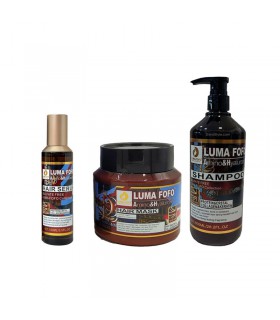 پک شامپو، ماسک و سرم مو هیالورونیک لوما فوفو