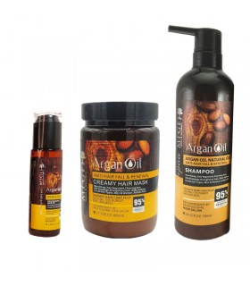 پک شامپو، ماسک و روغن مو بدون سولفات آرگان میگ