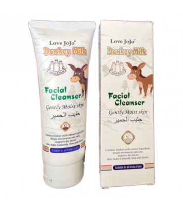 شوینده صورت تیوبی شیر الاغ لاو جوجو