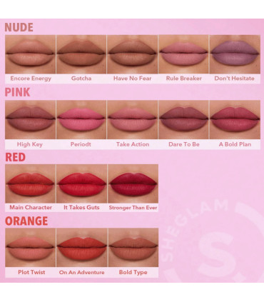 رژ لب مات و بادوام DYNAMATTE BOOM شیگلم