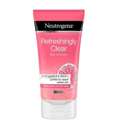 ژل اسکراب گریپ فروت Refreshingly Clear نوتروژینا