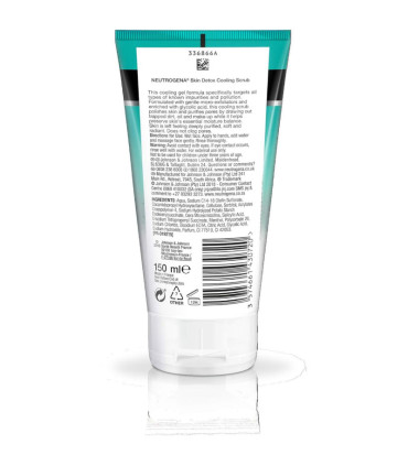 اسکراب خنک کننده و سم زدای Skin Detox نوتروژینا