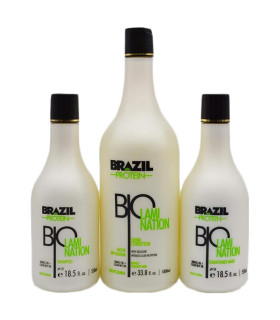 کراتین بیو لمینیشن برزیل پروتئین