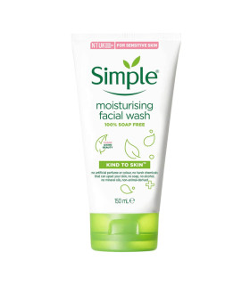 ژل شستشو پوست حساس Moisturising سیمپل