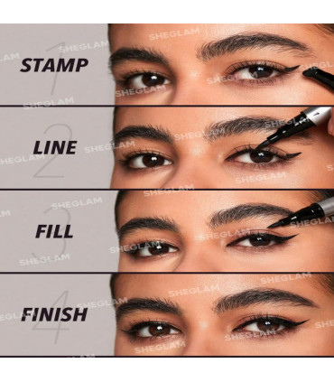 خط چشم دو سر ضد آب شیگلم