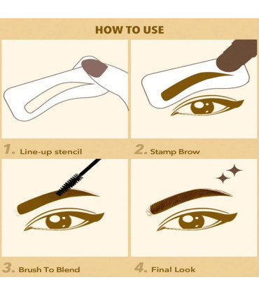 سایه ی ابرو GENIUS EYEBROW STAMP شیگلم
