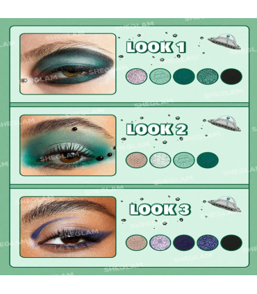 پالت سایه آدم فضایی شیگلم