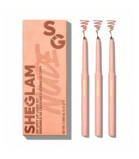 پک مداد لب سه تایی شیگلم Au Naturel
