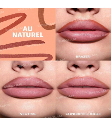پک مداد لب سه تایی شیگلم Au Naturel