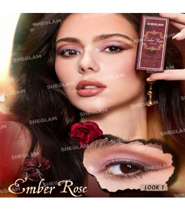 پالت سایه  EMBER ROSE BURNING DEVOTION شیگلم