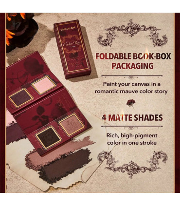 پالت سایه  EMBER ROSE BURNING DEVOTION شیگلم