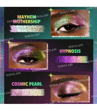 گلیتر ژلی پولکی CHROMA ZONE شیگلم