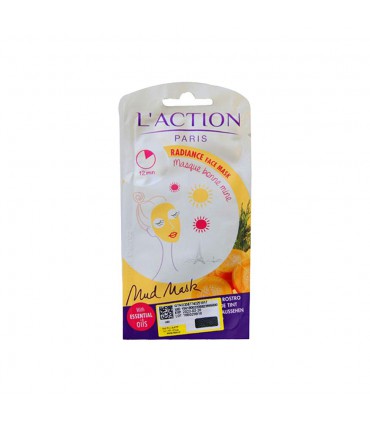 ماسک روشن کننده و درخشان کننده صورت لکسیون