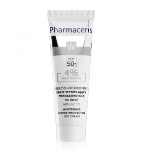 کرم روشن کننده و ضد لک فارماسریز آلبوسین SPF50 برای مراقبت روز