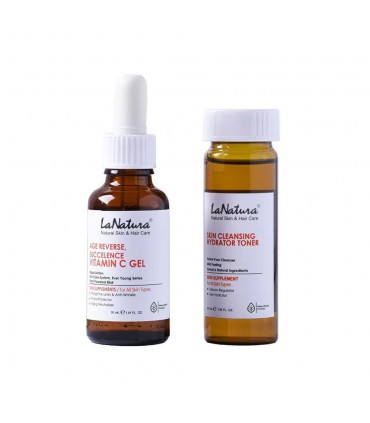 سرم ژل جوان کننده ویتامین C لاناتورا مدل Age Reverse