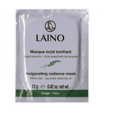 ماسک شفاف کننده پوست صورت حاوی رس سفید و روغن اسطوخودوس لینو