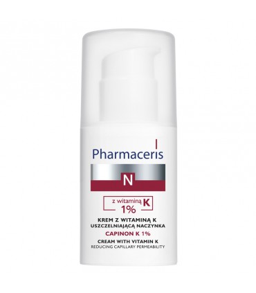 کرم ترمیم کننده فارماسریز مدل Capinon K 1% حجم 30 میلی لیتر